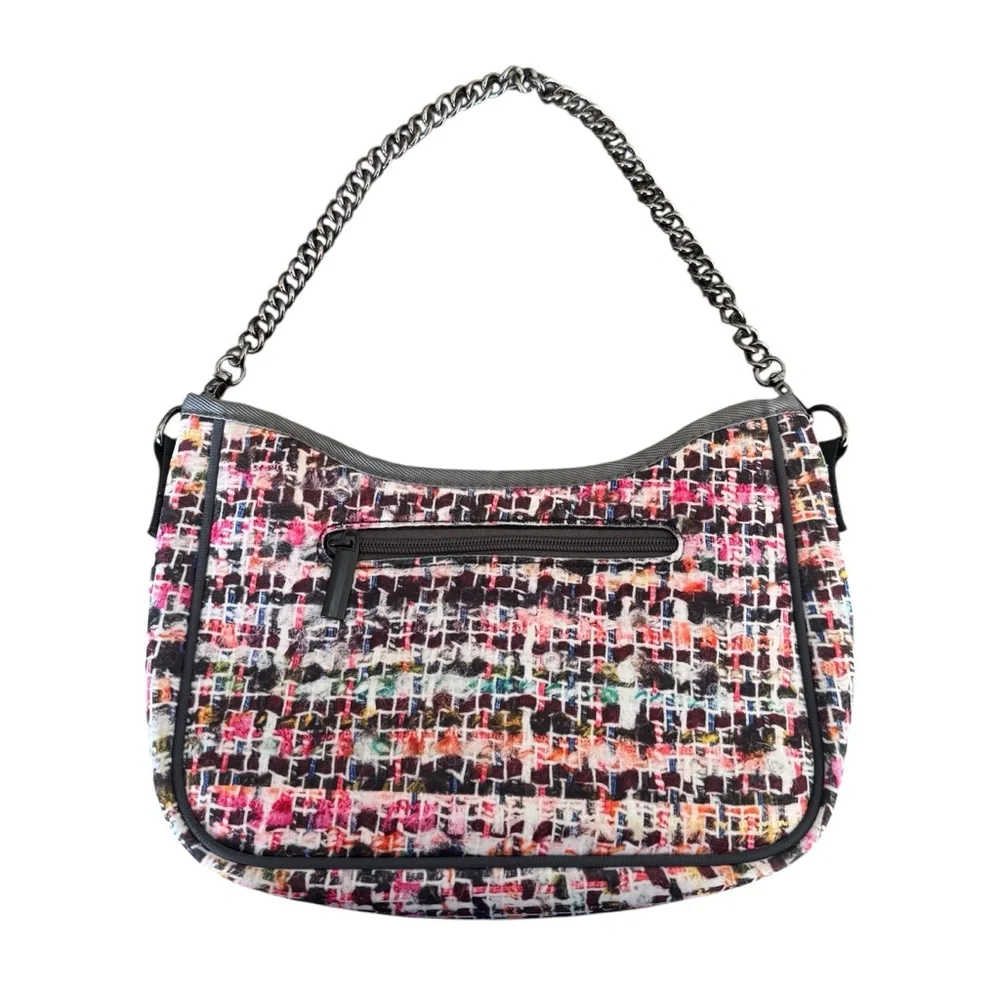 Like NEW Haute Shore Stylish Multicolor Print Women's Bag w/2 straps
